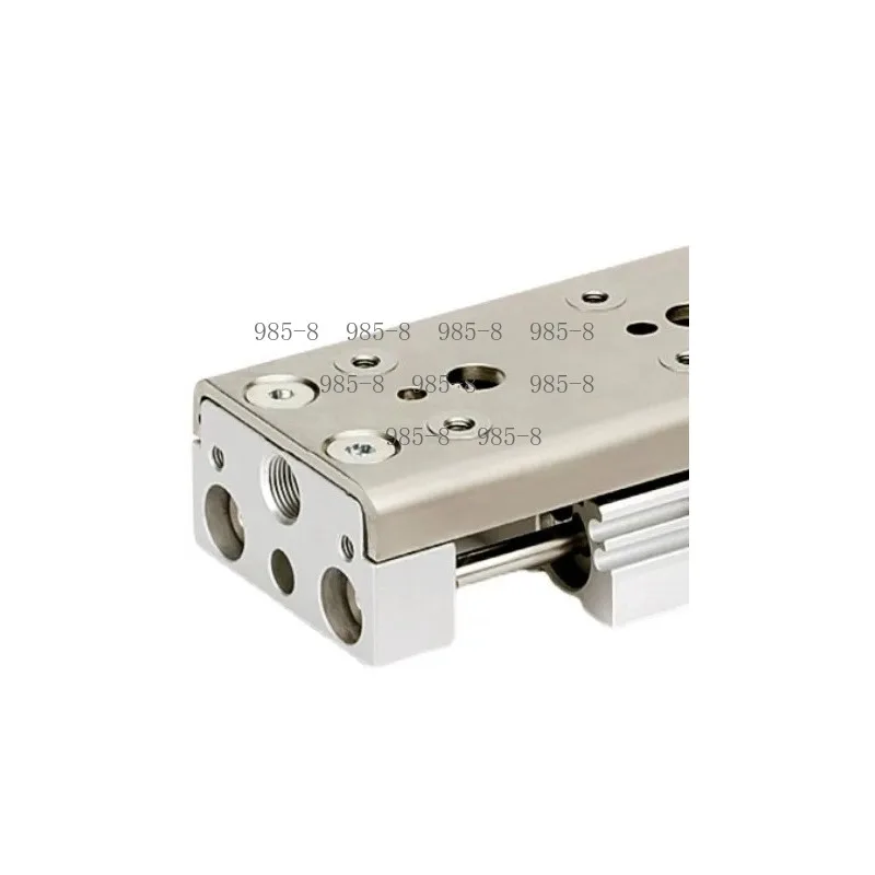 SMC MXQ16A Precision Pneumatic Slide Cylinder, Model MXQ16A-20Z/30Z/40Z/50Z Compact Linear Sliding Air Cylinder for Automation