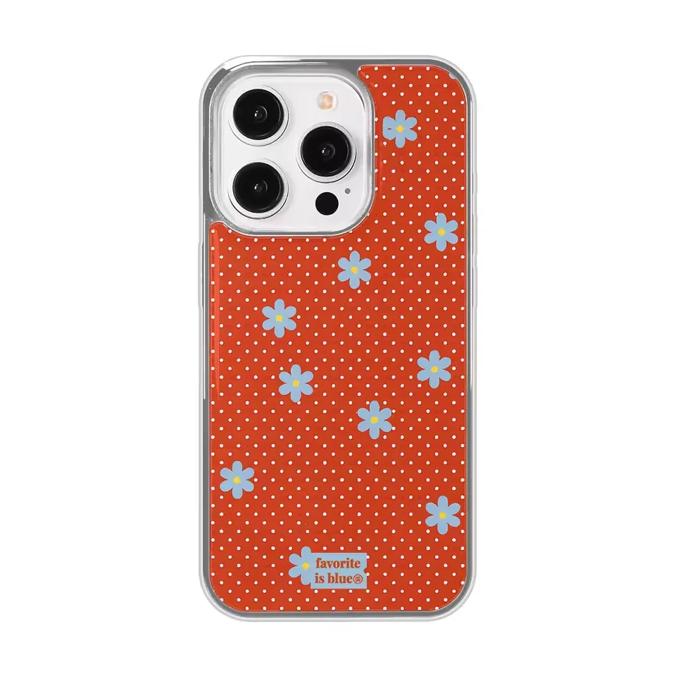 Korean Luxury Star Milk Flower Leopard Print Drop Glue Phone Case For Samsung Galaxy S23 FE S24 PLUS S25 ULTRA S26 EDGE Cover view 6
