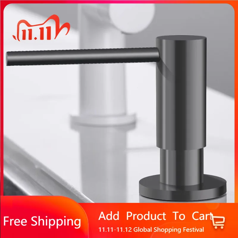 소형 비누 디스펜서 유리 주방 전기 자동 욕실 샤워 비누 디스펜서, 미적 욕실 용품