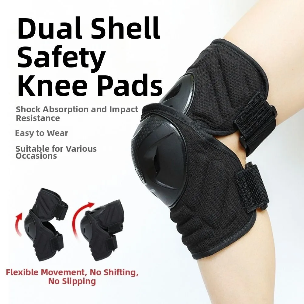 

Crashproof Protective Motorcycle Knee Pad Elastic Band Crash Pad Motorcycle Knee Shin Protection Adjustable Shockproof