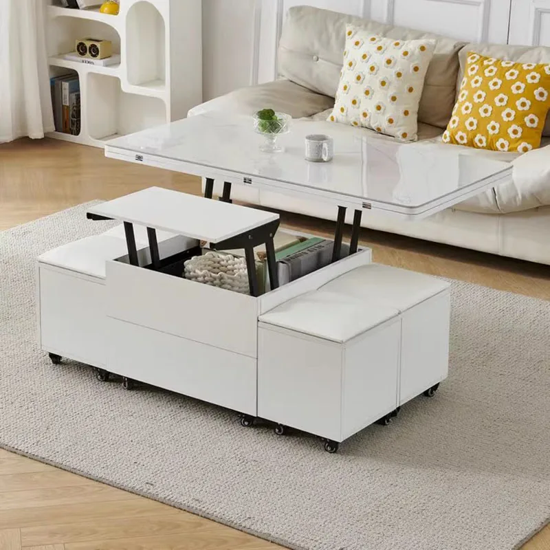 

Bedroom Luxury Coffee Table Trau Modern Organizer Nordic Mobile Coffee Table Mesa Lateral Apartamento Couchtisch Home Furniture