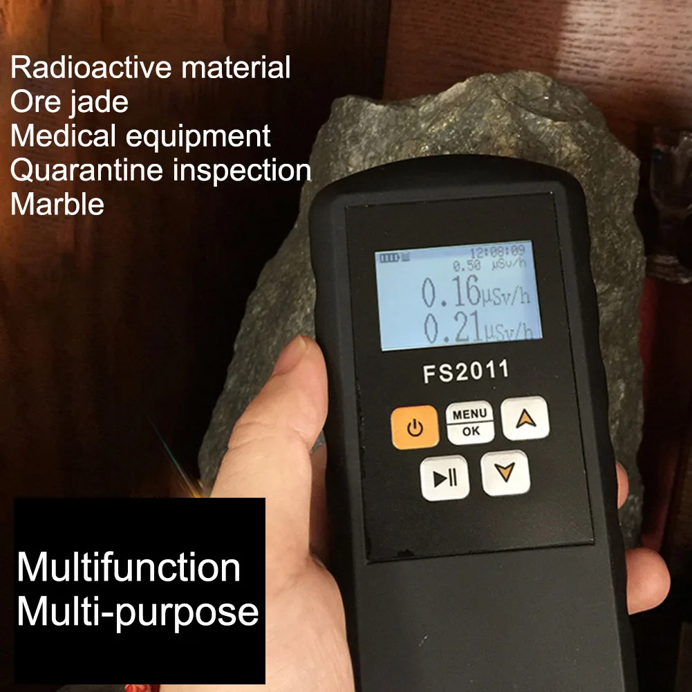 Nuclear Radiation Monitor Smart Geiger Counter Beta Y X-ray Radiation Detector Radioactivity Detectors For Laboratory