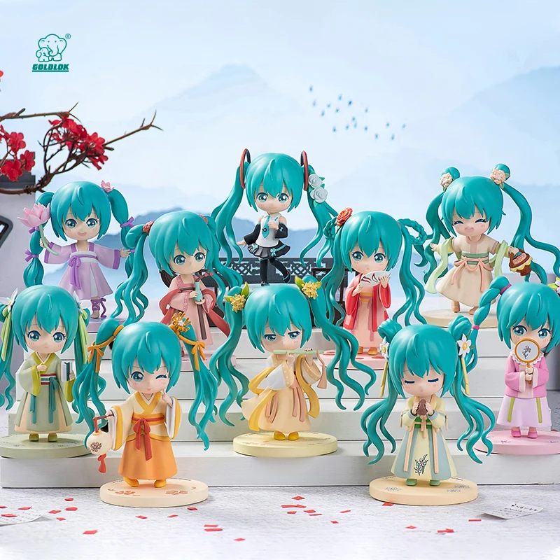

Goldlok Hatsune Miku Cloud Ensemble Collector'S Box Artisan Crafted Doll Set & Mystery Gift| Cute Anime Fashion Play With Plush