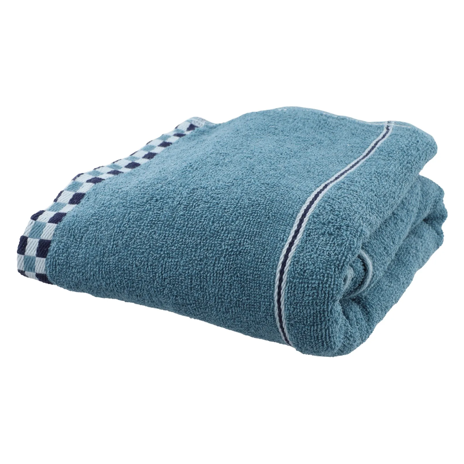 

Bathroom Decor Pure Cotton Towel Household Towel Generous Size Lint-free Finish Luxurious Softness Stylish Bathroom Accessory