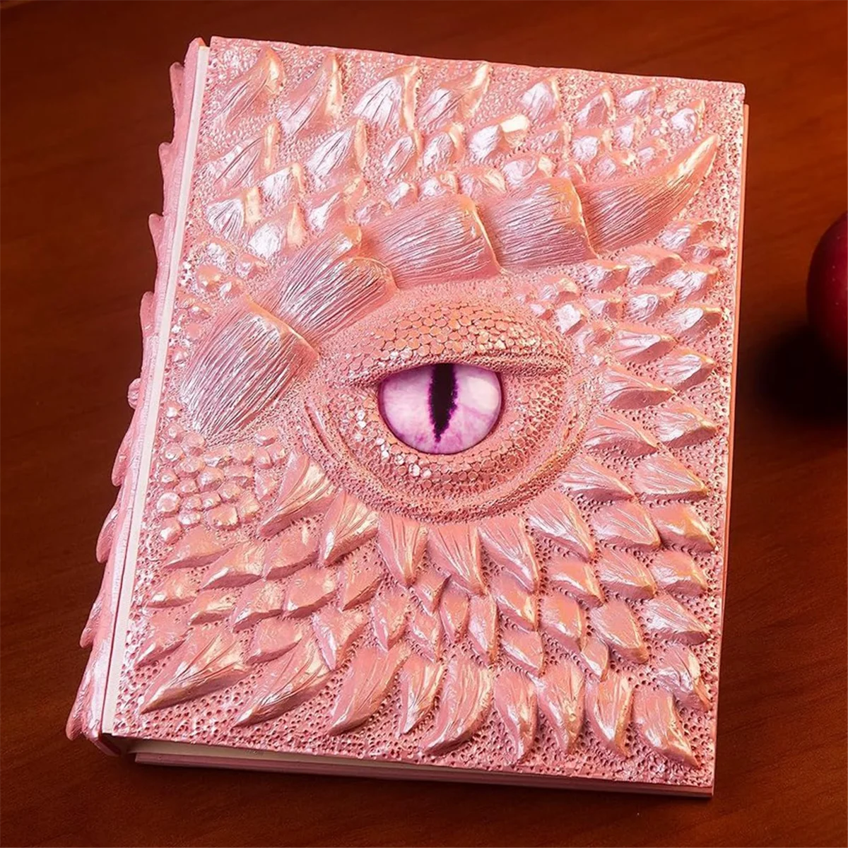 AT42 Dragon Secret Diary 3D Dragon Relief Engraving Book Retro Fantasy Diary