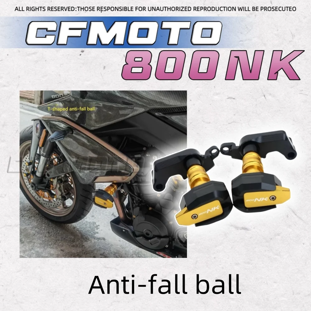 

Motorcycle modified body bumper anti-drop bar suitable for CFMOTO 800NK NK800 anti-drop ball engine protection bar accessories