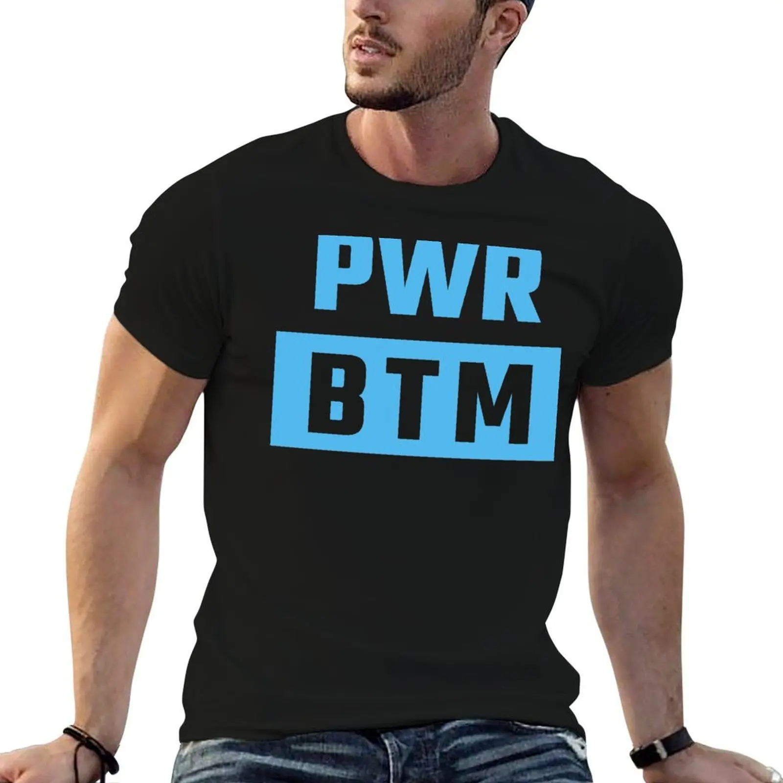 For T Btm Men 100% … - image