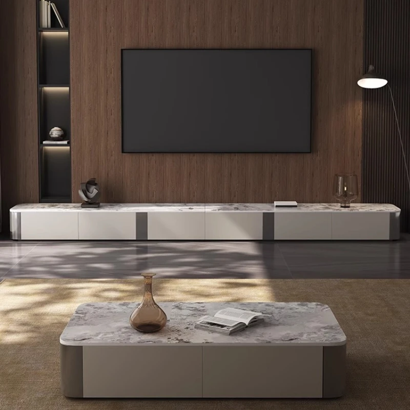 Modern Simple TV Cabinet Designer Storage Light Luxury Hallway Dollhouse Tv Table Console Display Monitor Muebles Furniture