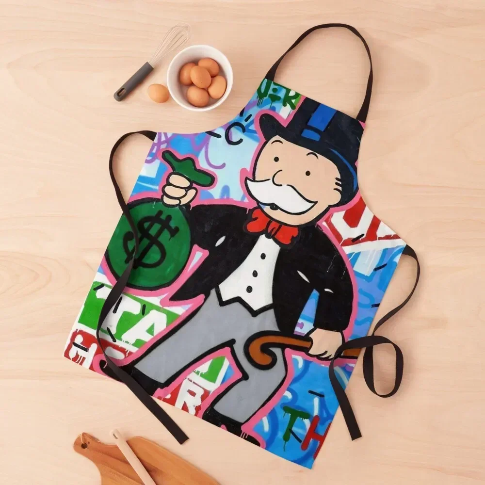 

Happy Alec Apron waterproof for women Smock for hairdressing Kitchen Front japanese style Apron