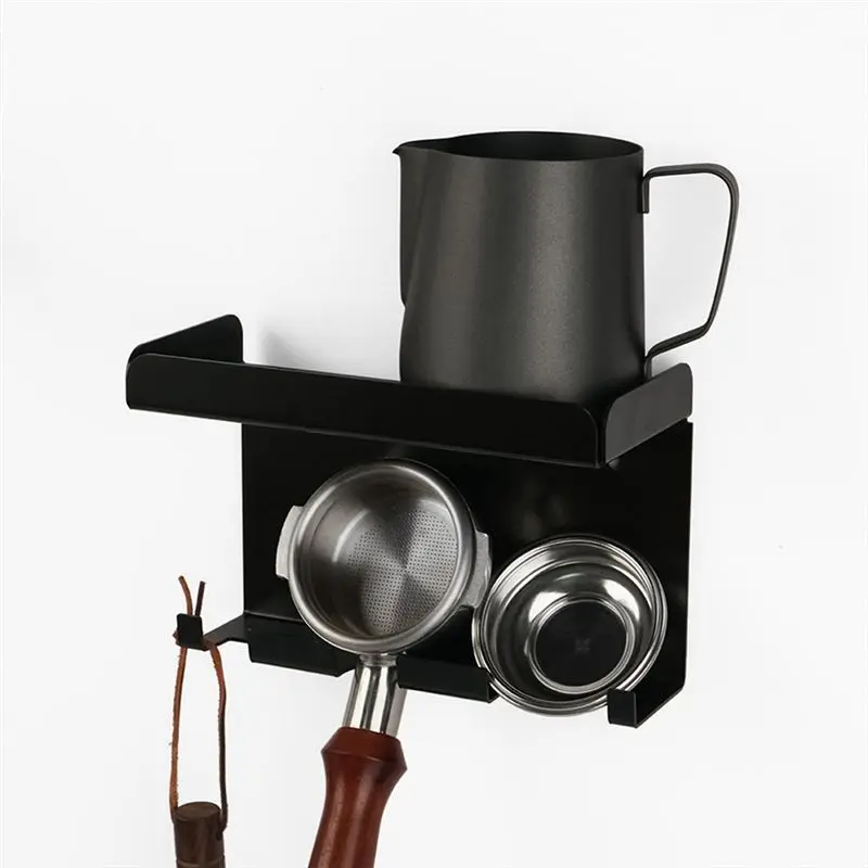 BAAJ-Bar Coffee Utensil Storage Rack, Coffee Handle Multifunctional Storage Rack, Powder Hammer, Powder Distributor Storage