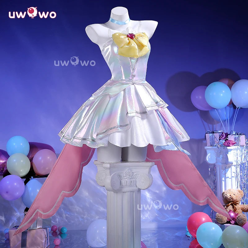 UWOWO Collab Series: Anime KAngelll Cosplay Costume Live Battle KAngelll Cosplay Costume S-3XL Halloween Costume