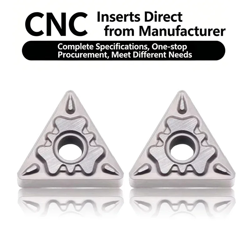 Ceramic Triangular CNC Turning Insert TNMG160404-HQ TNMG160408-HQ External Turning Cermet Inserts For Steel Machining