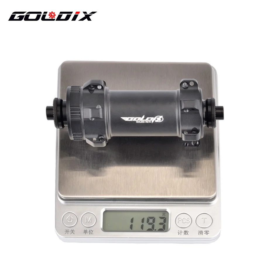 GOLDIX 370 Disc Brake Road Bike Hubs Straight Pull Sealed Bearing Super Light The Central 24H 36T for Shimano SRAM HG XDR 12S