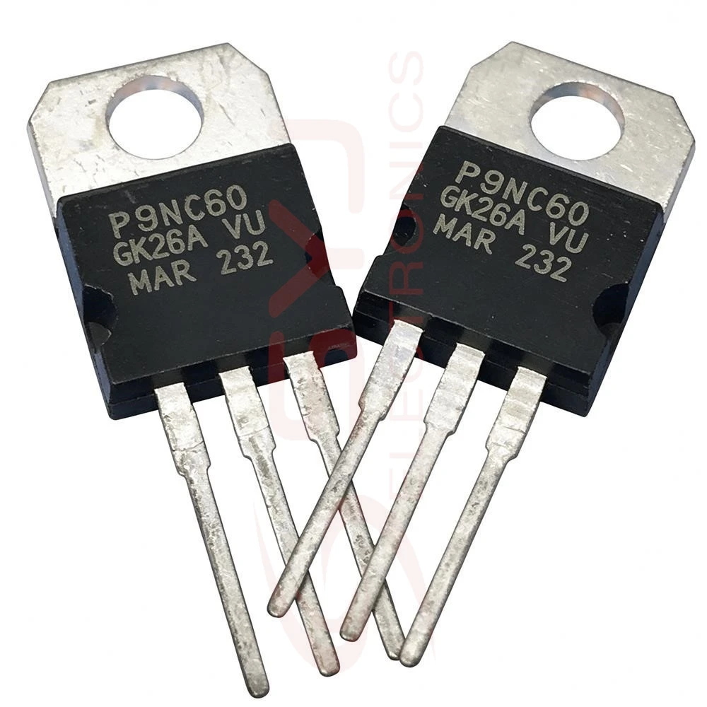 5PCS STP9NC60 P9NC60 600V 9A FQP70N06 70A 60V IRF9530 -100V -12A NT2955G IRF3710 100V 57A MDP1933 80V 105A TO-220