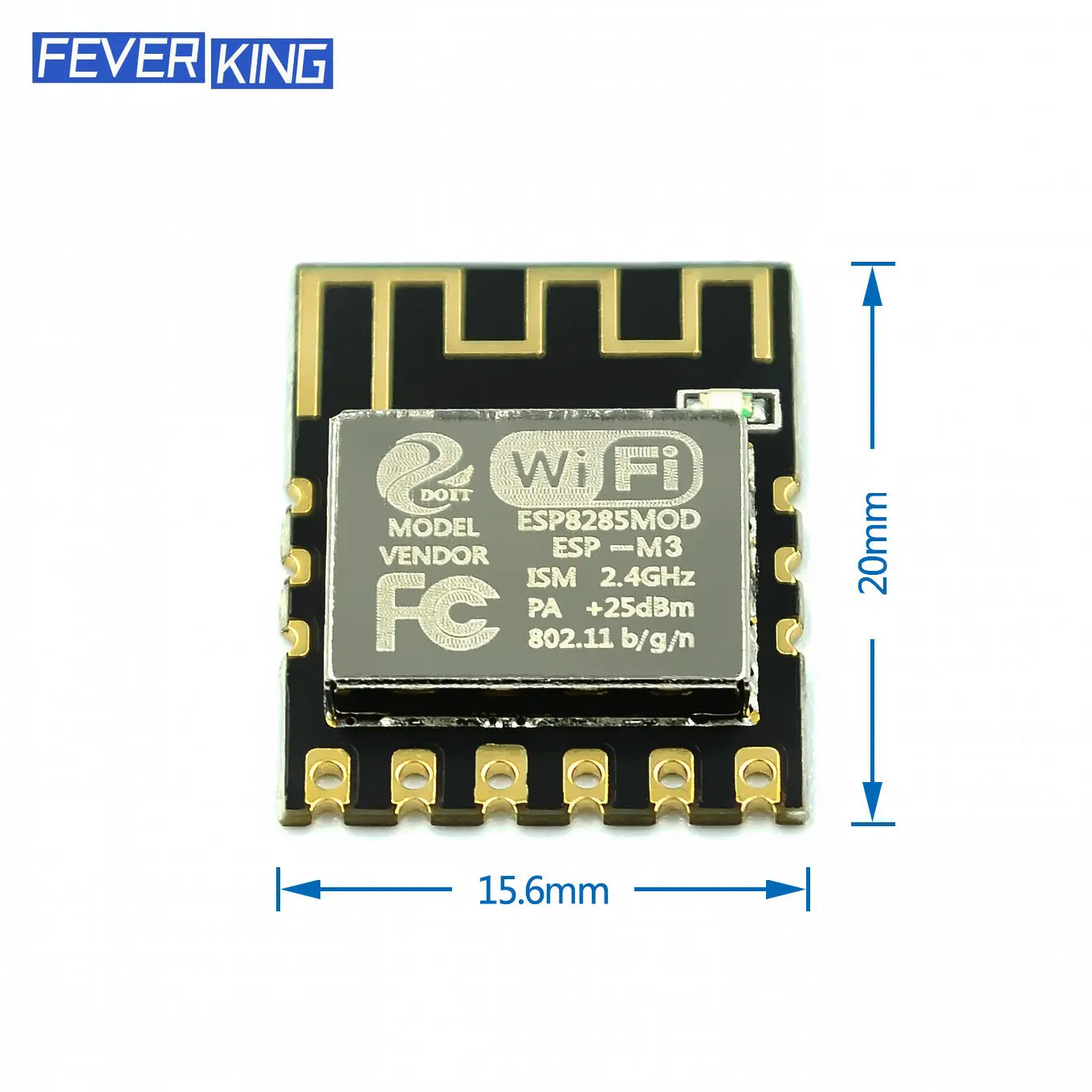 ขนาดเล็กพิเศษขนาดเล็กจาก ESP8285อนุกรมโมดูลส่งสัญญาณ WIFI ไร้สาย ESP-M3ใช้แทนกับ ESP8266ได้อย่างสมบูรณ์