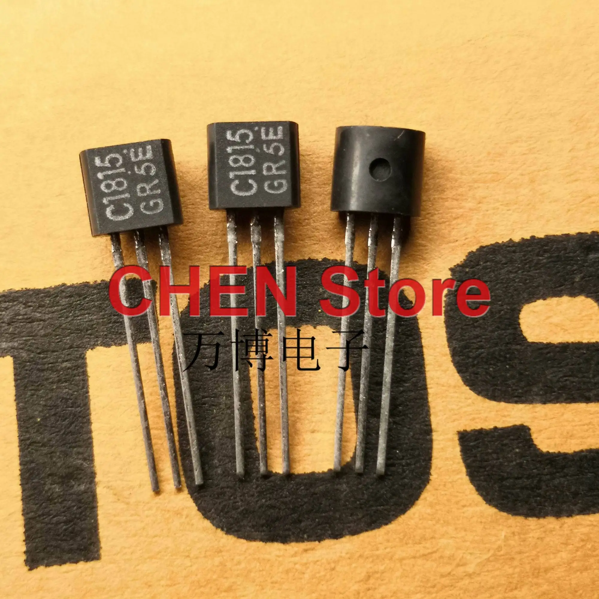 10PCS NEW Original 2SC1815-GR TO-92 Transistor C1815 Audio Power Amplifier 2SC1815 GR C1815-GR