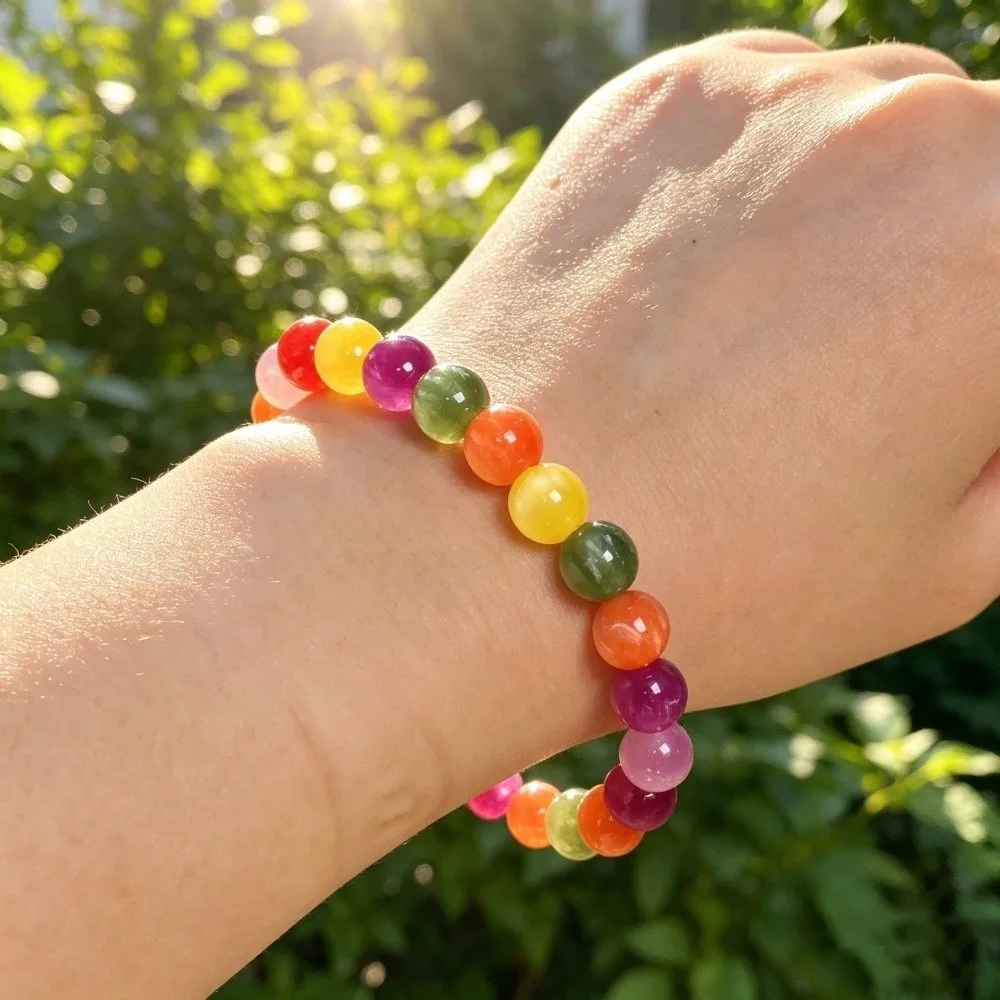 UV Reactive UV Reactive Bracelet Photochromic Sunlight Color Changing Changing Bracelets Multicolor Bohemian Style Bracelet