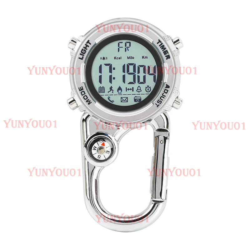 

Sports Specification Mileage Outdoor Pedometer Metal Smart Bluetooth Watch Multifunctional Hook Mountaineering