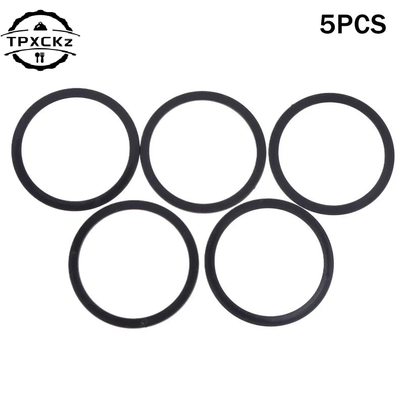5Pcs Plastic Badge Ring Gaskets (37/44/50/58/75mm) - Random Colors, for DIY Badge Making Machine Molds