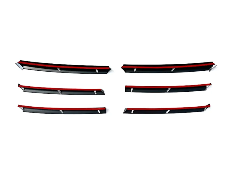 

Передняя решетка с хромированной отделкой для VW Passat B8 2015 2016 2017 2018, вариационная хромированная декоративная полоса на передней решетке