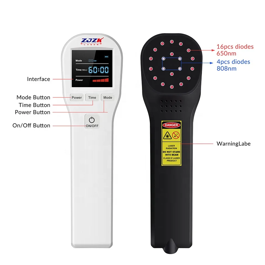 Deep penetrate lllt cold laser 808nm class iv other household  for pain relief