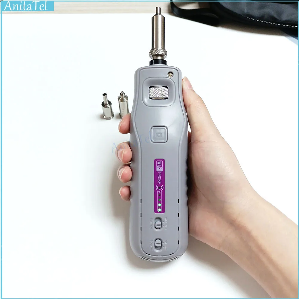 

WIFI Fiber Optic Endface Inspection Wireless Microscope Portable Wifi Probe With Auto Magnification