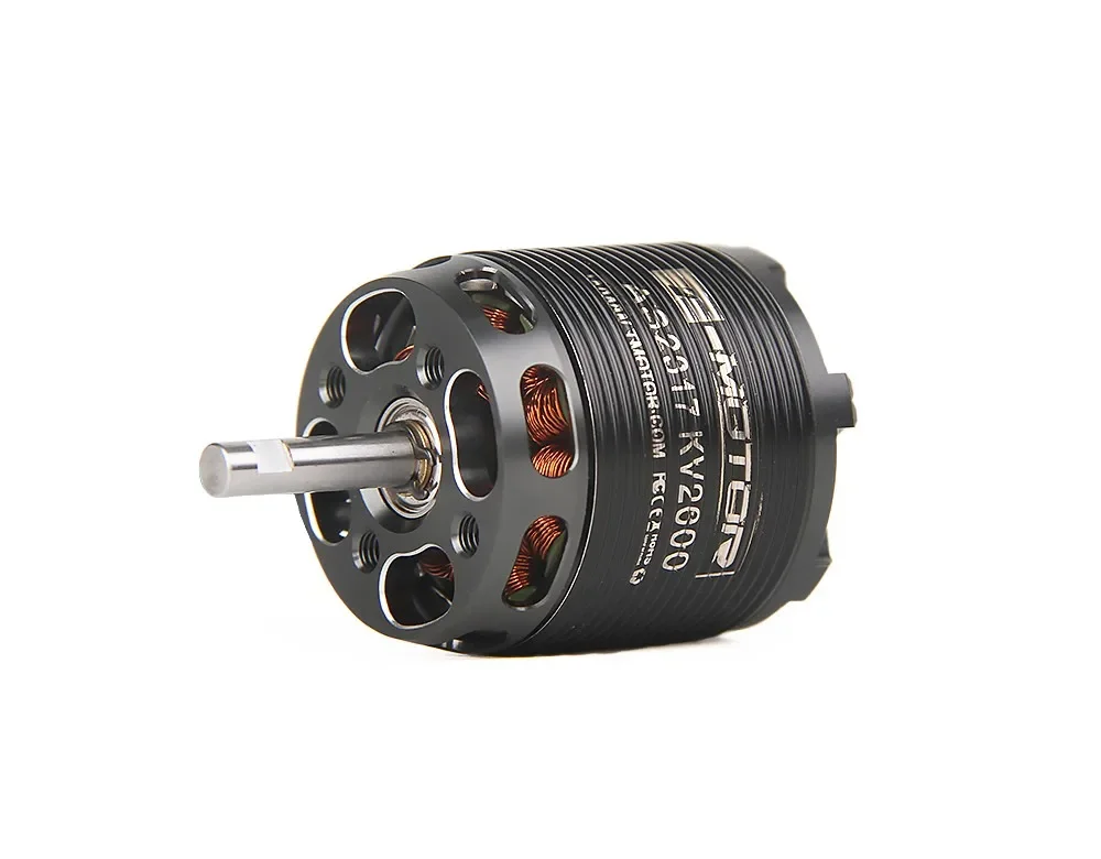 T-MOTOR AS2317 Long Shaft KV880 KV1250 KV1400 Brushless Motor Outrunner For small 3D Fixed Wing RC Drone