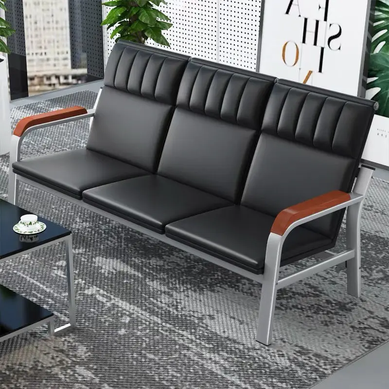 Divani da ufficio moderni e minimalisti combinazione tavolino da caffè piccolo appartamento Business Place Reception Suit Office Sofa