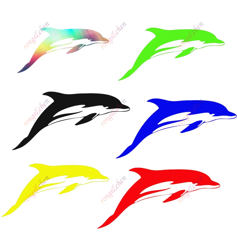 

Cartoon Car Sticker Dolphin Girl for Car Motorcycle Racing Helmet Laptop Trunk Body Car Window Surfboard Waterproof PVC Decals