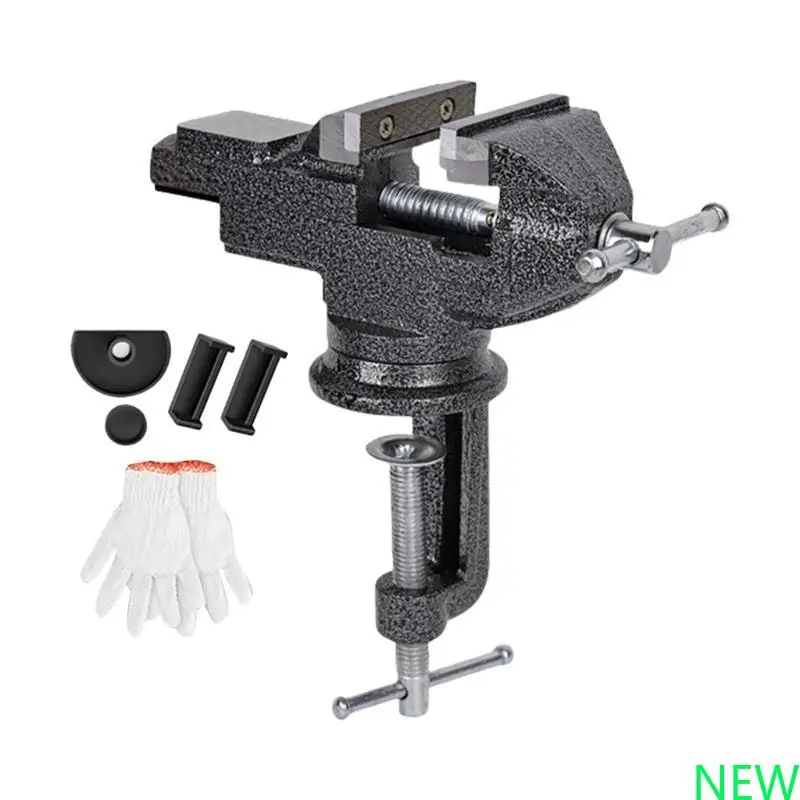 

360 Degree Rotating Benches Vises Cast Iron Table Vises Electric Drill Stand