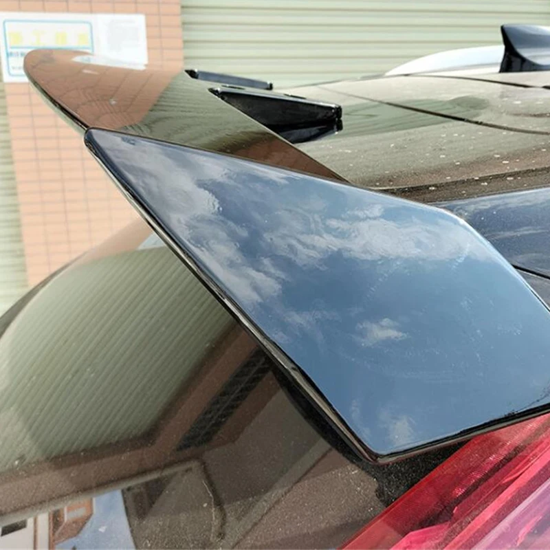 

For Universal Roof Spoiler Accessories Cadillac XT4 XT5 XT6 ABS Material Car Trunk Rear Window Black Wing Tail Refit Body Kit