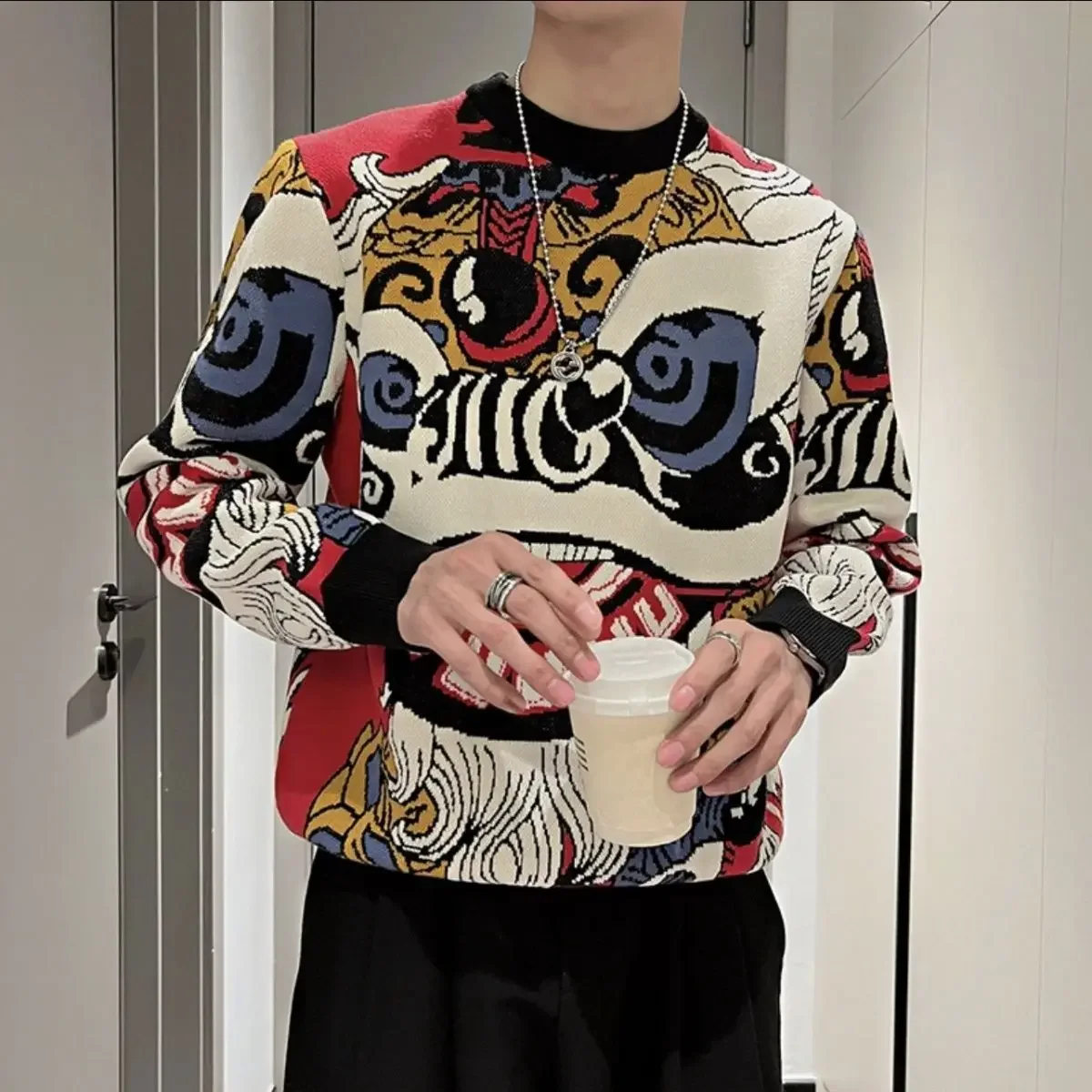 Thumbnail 2 - #48 Compare Mens Crew Neck Sweatshirts Before You Buy