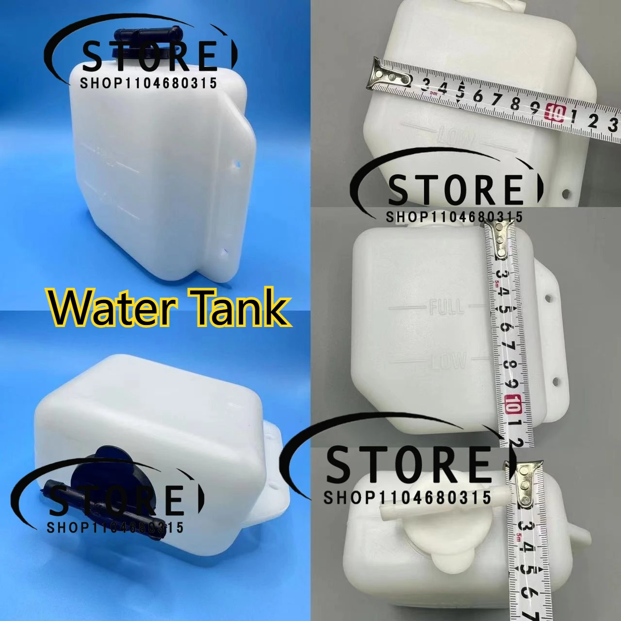 

121468-44510 Water Tank for Komatsu PC20,12146844510,for Yanmar 3TNE68 3TN66 4TNE88 V3-6 SVO8-1A 4TNE88-RBS1 3TNE68-UTR Engine N