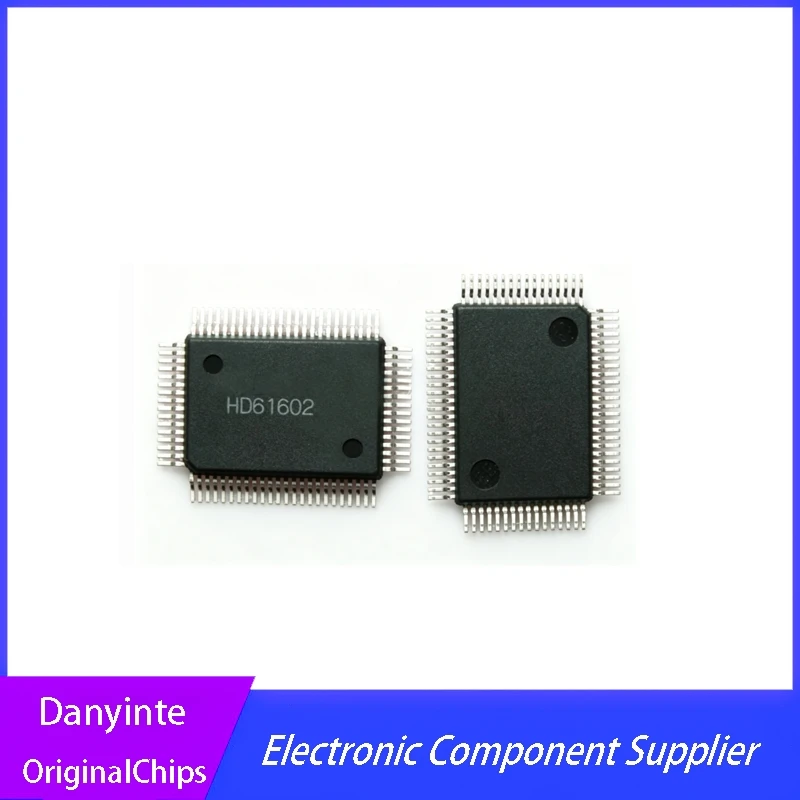 

New 2Pcs/LOT HD61602 HD61602R QFP-80