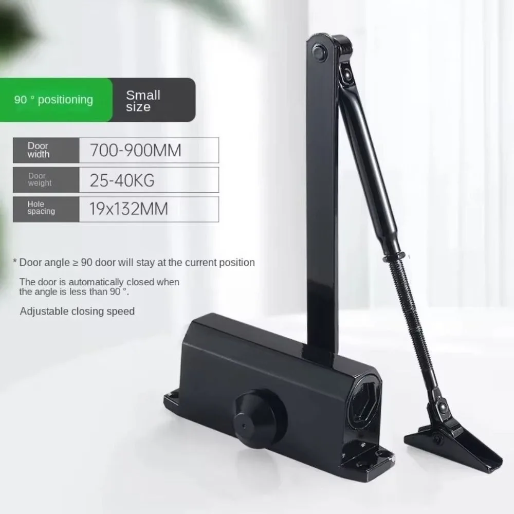 Nouveau Ferme-porte automatique vitesse réglable 25KG à 85KG support de protection tampon de fermetu
