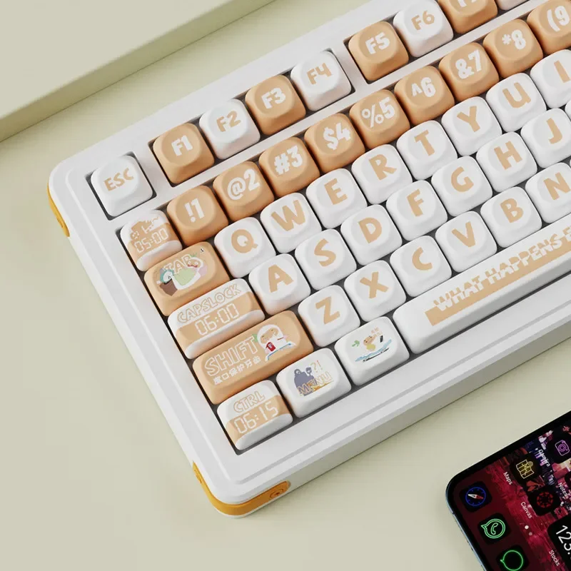 Kantoormedewerker Keycap OQO Profiel Mechanisch toetsenbord Thermische sublimatie Key Cap PBT