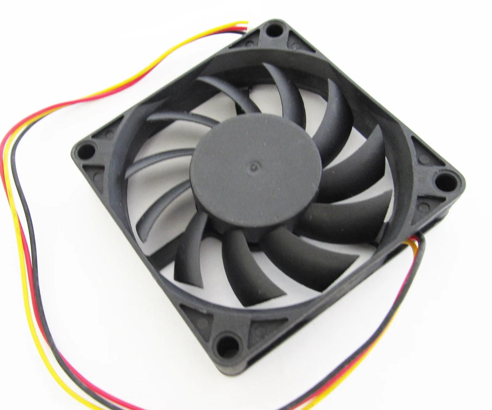 ل 1 قطعة فرش تيار مستمر مروحة التبريد 70x70x15 مللي متر 7015 11 شفرة 12 فولت 3 دبوس موصل- #6