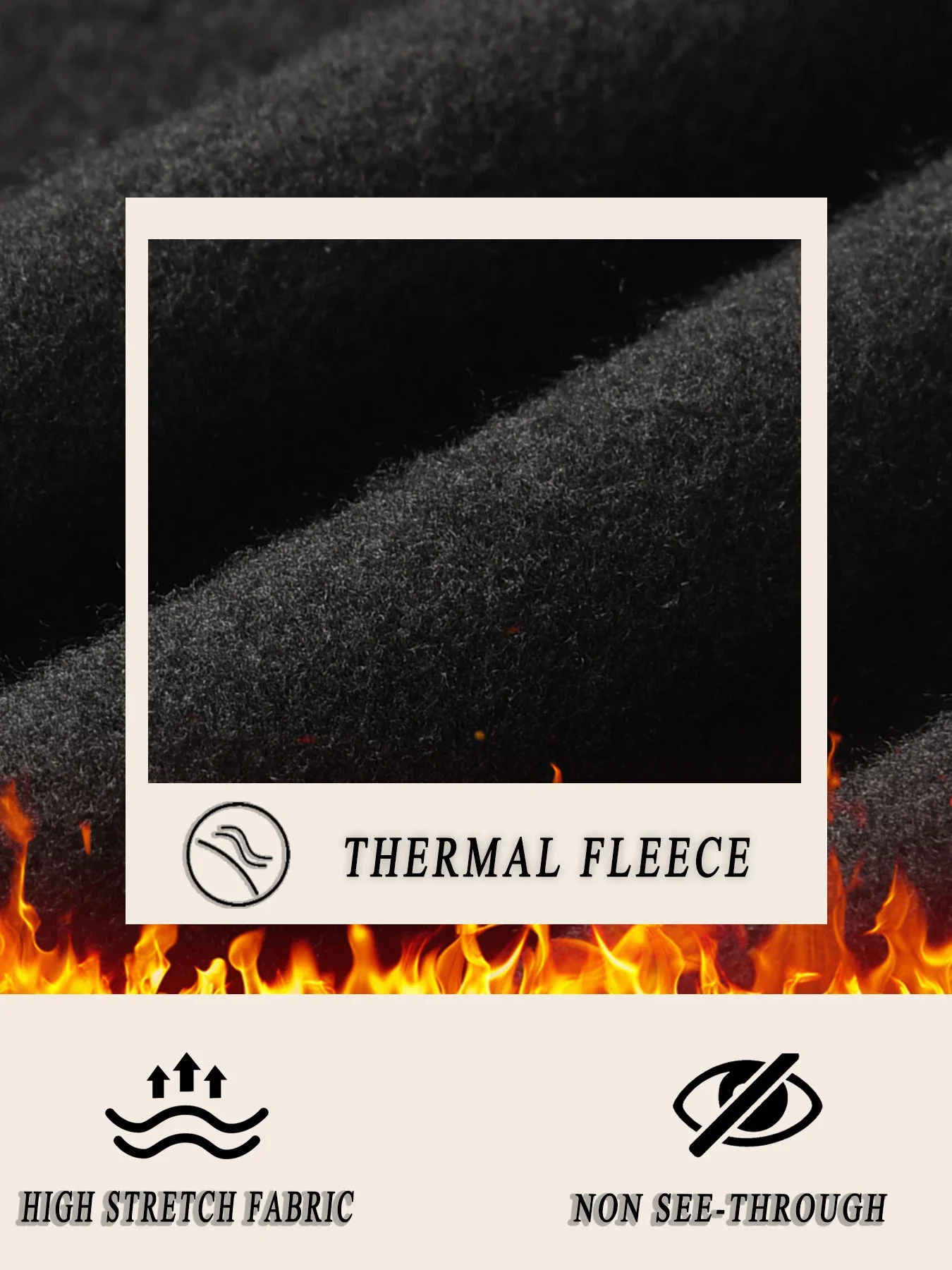 3 Pack Womens Thermal Fleece Lined High Waisted Leggings. Workout Winter Warm Thick Tights Soft Yoga Pants