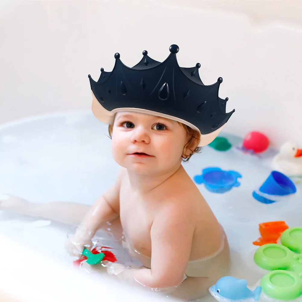 Bouclier de douche de bain pour bébé, bonnet de shampoing pour tout-petit, bonnets en pp pour laver les cheveux, protection des yeux, chapeau pour bébé, 235x7cm, 2 pièces