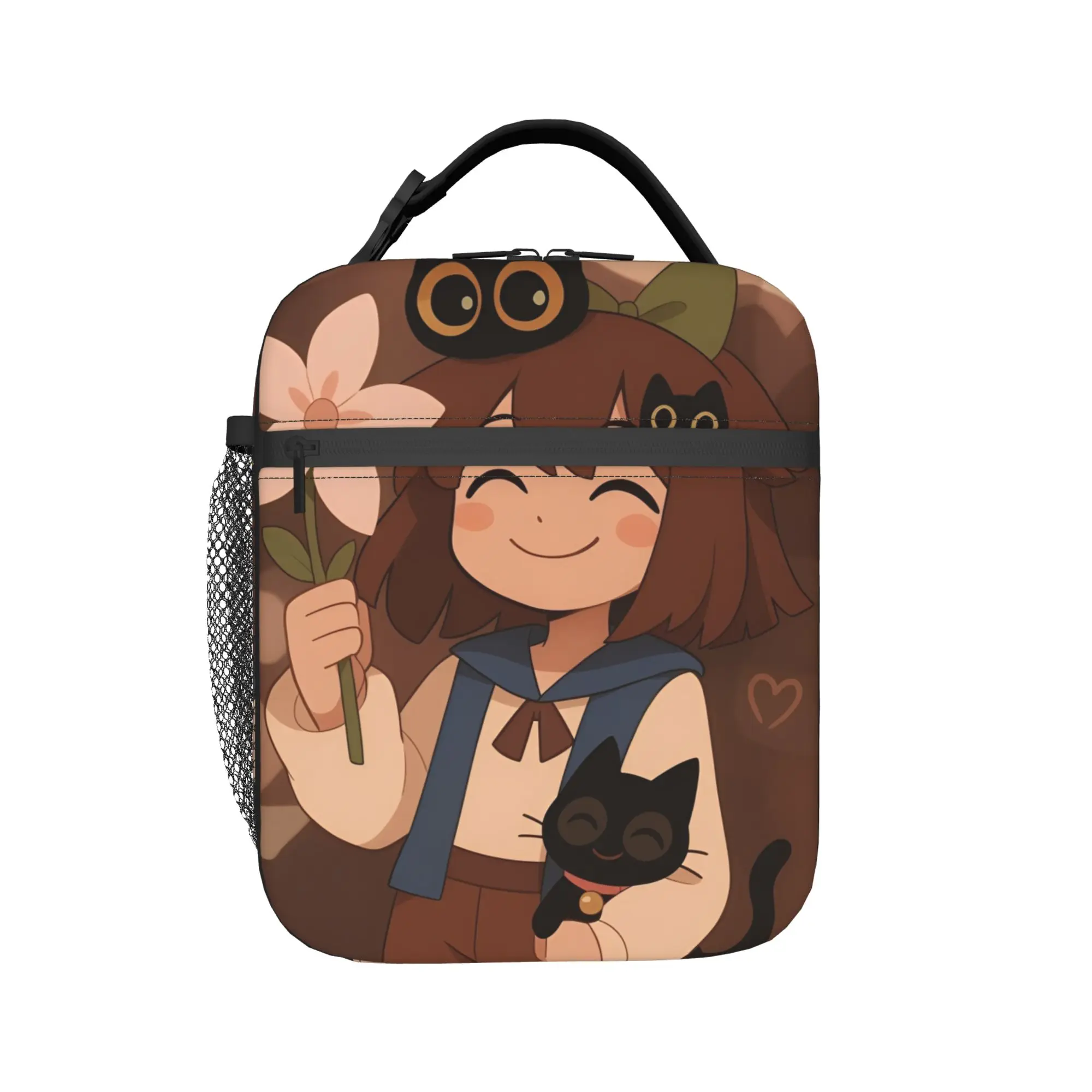 Fundamentals Paper Education Anime Thermal Insulated Lunch Bag for Travel  Reusable Bento Box Men Women Thermal Cooler Lunch Box