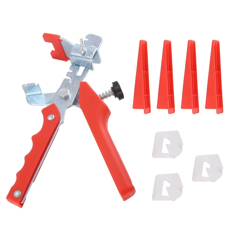 

Hot Tile Leveling System Tile Plier Set Tile Spacers Laying Level Wedges Alignment Spacers Clips Tile Tools Set