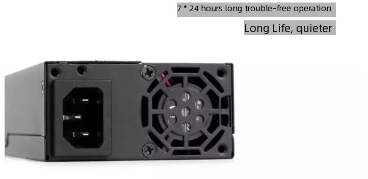 7660B FLEX small 1U power supply 600W 500W silent NAS ITX small host platinum 7650B
