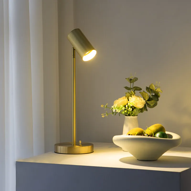 Modern Creative Golden Table Lamps Eye Protection Study Reading Desk Lamp Living Room Bedroom Bedside Nordic Decor Floor Lights
