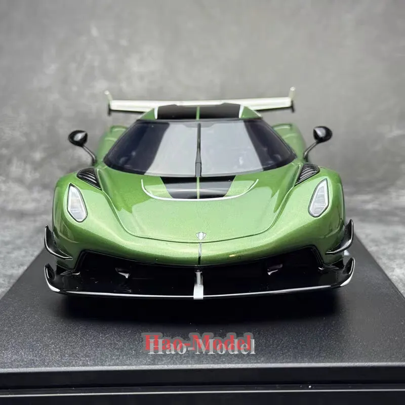 Коллекционная модель автомобиля GT Spirit 1:18 Koenigsegg Jesko Limited из смолы, подарки для коллекционеров