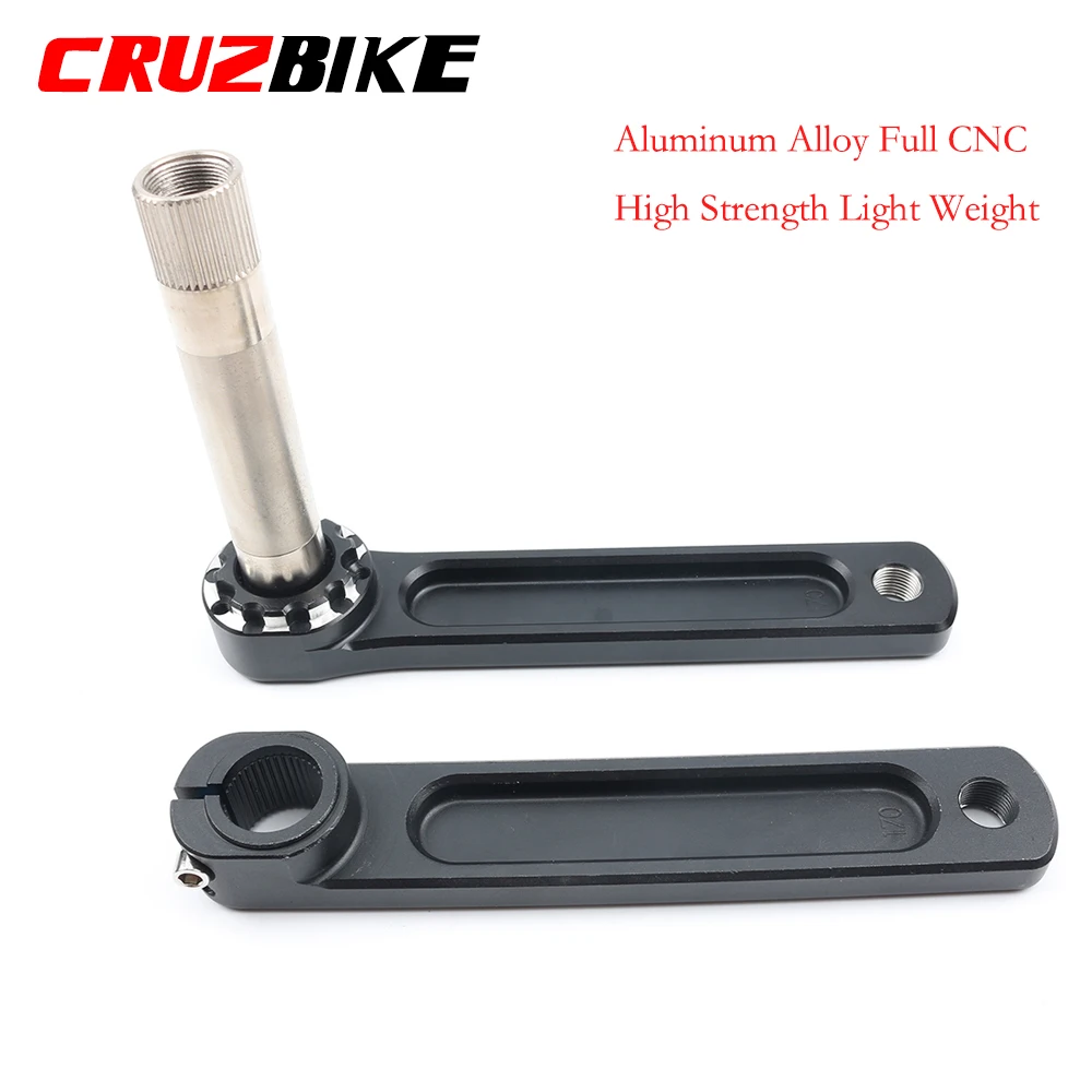 CRUZbike mechanizm korbowy do roweru szosowego 155/160/165/170/172.5/175mm korba 9/10/11/12 prędkość podwójna tarcza z dolnym wspornikiem