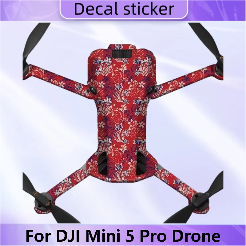 For DJI Mini 5 Pro Drone Sticker Vinyl Wrap Film Drone Body Protective Decal Skin Protector Coat Mini 5Pro / Mini5Pro