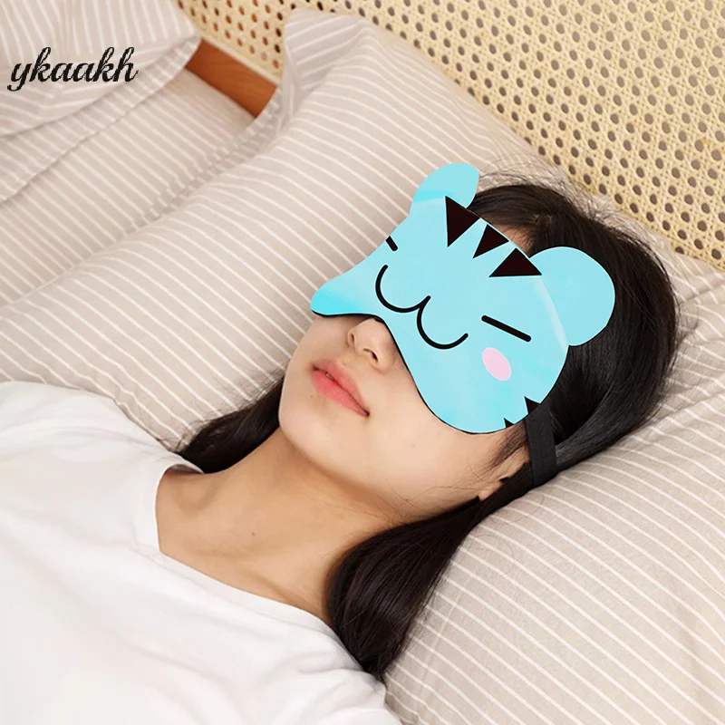 

1PCS Cartoon Sleeping Eye Mask Cute Blindfold Eye Cover Mask Eyepatch Travel Home Eyes Relax Mask Eyeshade Gifts for Kids Adult