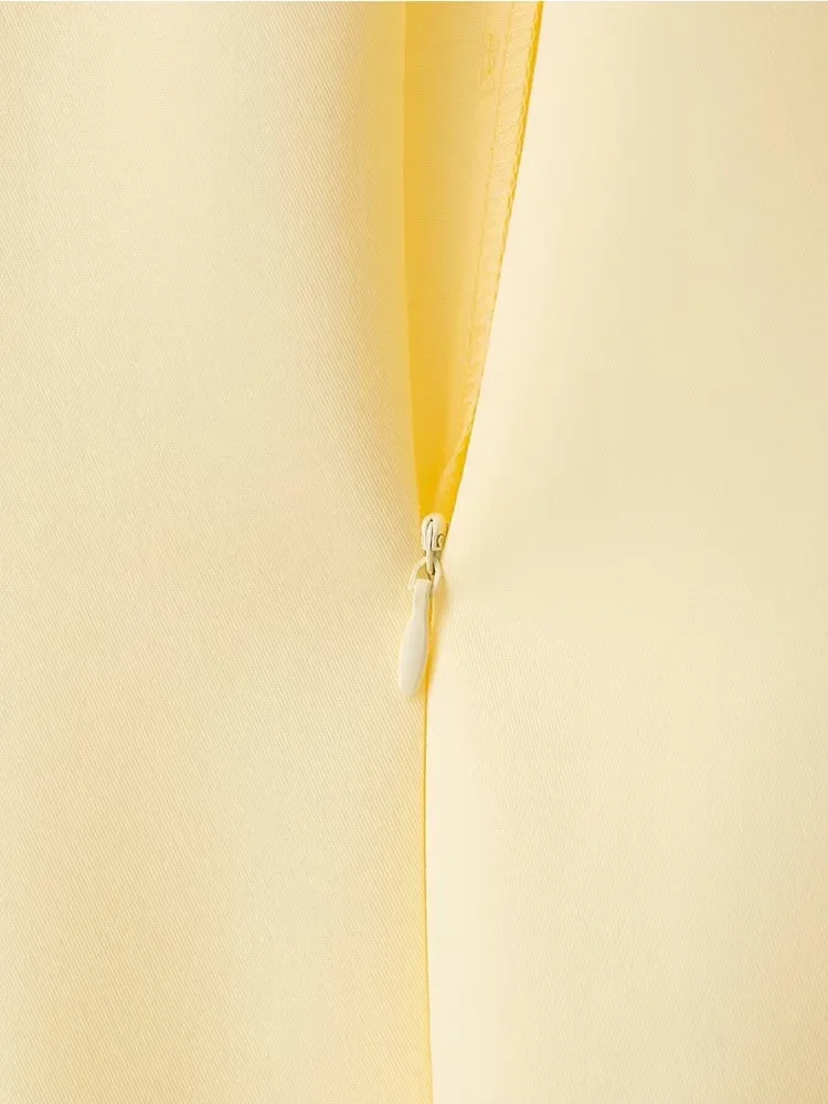 2025 Estate Nuove donne Camicie Abito Moda Casual Scollo a V Manica 3/4 Solido Femminile Elegante Strada MIDI Abiti Abbigliamento