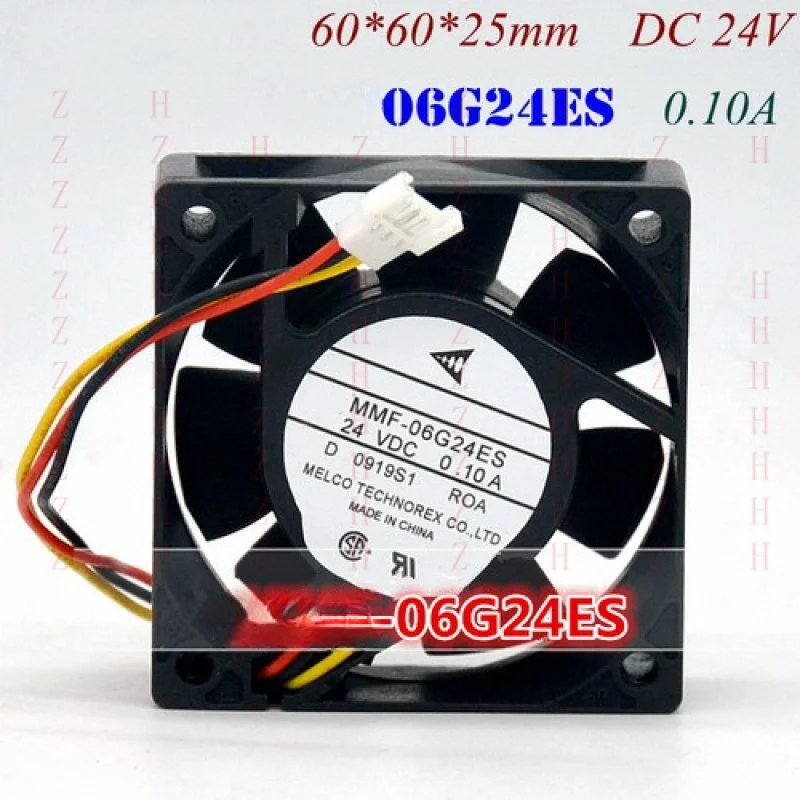 

XXZ для Mitsubishi MMF-06G24ES-ROA 24 В 0,1 А 6025 6 см инверторный 3-проводной охлаждающий вентилятор