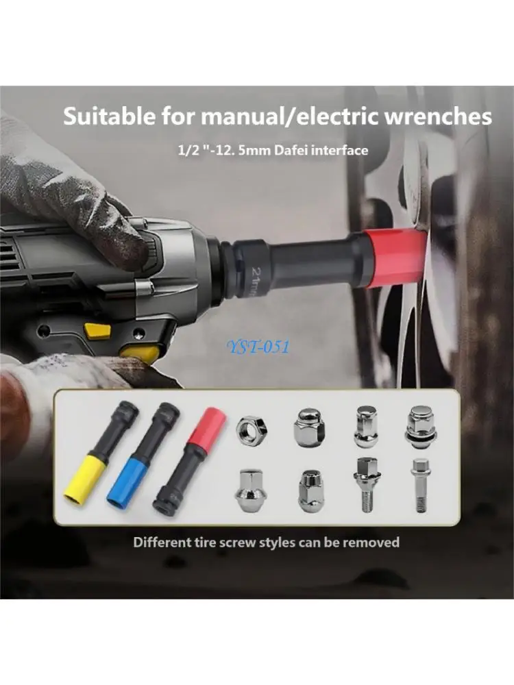 

E15A 3 Piece Portable Socket Set Inch Drive Featuring Individual Storage for Easy Organization and Convenient Carrying